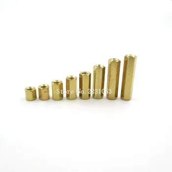 20PCS/LOT M3 Hex Screw M3 Female Hexagonal Brass PCB Standoffs Spacers Screw M3*5/6/8/10/12/15//18/20mm
20PCS/LOT M3 Hex Screw M3 Female Hexagonal Brass PCB Standoffs Spacers Screw M3*5/6/8/10/12/15//18/20mm