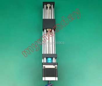 Effective Travel Length 400mm GPS T8*2 8MM T-screw Linear Motion Guide Stage Moulde+57 Nema 23 Step Motor CNC
Effective Travel Length 400mm GPS T8*2 8MM T-screw Linear Motion Guide Stage Moulde+57 Nema 23 Step Motor CNC