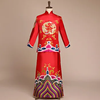 Traditional Embroidery Groom Marriage Clothing Vintage Long Robe For Male Chinese Style Hanfu Costume Set Wedding Tang Suit
Traditional Embroidery Groom Marriage Clothing Vintage Long Robe For Male Chinese Style Hanfu Costume Set Wedding Tang Suit