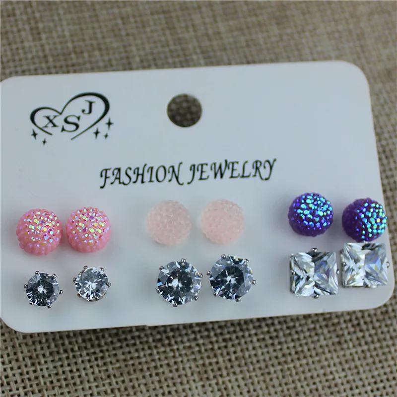 The new hot, popular gorgeous women jewelry wholesale, girls birthday party beautiful, 6pairs of /set earrings, free shipping
The new hot, popular gorgeous women jewelry wholesale, girls birthday party beautiful, 6pairs of /set earrings, free shipping