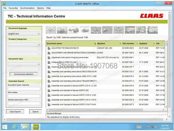for Claas WebTIC Offline Repair manuals, wiring and hydraulic diagrams, etc 2015
for Claas WebTIC Offline Repair manuals, wiring and hydraulic diagrams, etc 2015