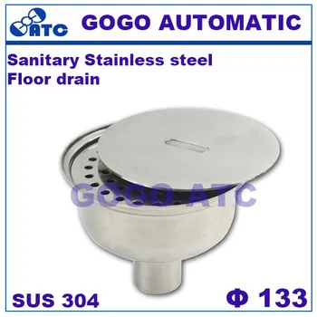 Sanitary stainless steel 304 O.D 133 mm Floor drain Clean floor drain Deodorant and spill-proof industrial floor drain
Sanitary stainless steel 304 O.D 133 mm Floor drain Clean floor drain Deodorant and spill-proof industrial floor drain