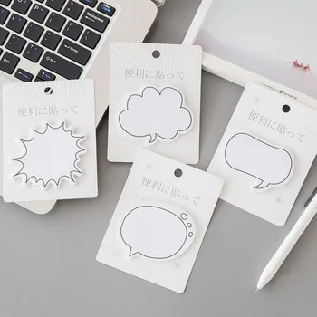 1 pcs Dialog box series memo pad paper Post notes sticky note notepad stationery papeleria office school supplies kids gift 
1 pcs Dialog box series memo pad paper Post notes sticky note notepad stationery papeleria office school supplies kids gift