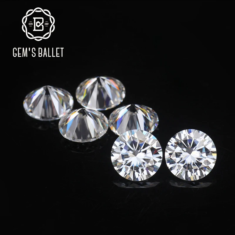 Драгоценный камень GEM'S с муассанитом цвета 1,0 карата, 6,5 мм, D, VVS, Круглый бриллиантовый вырез, лабораторный россыпью, для обручального кольца, ювелирные изделия
Драгоценный камень GEM'S с муассанитом цвета 1,0 карата, 6,5 мм, D, VVS, Круглый бриллиантовый вырез, лабораторный россыпью, для обручального кольца, ювелирные изделия