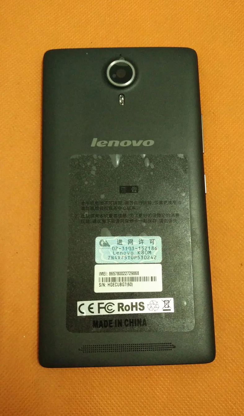 Used Original Protective Battery Case Cover for Lenovo K80M 5.5" FHD Intel Atom Z3560 Quad Core free shipping
Used Original Protective Battery Case Cover for Lenovo K80M 5.5" FHD Intel Atom Z3560 Quad Core free shipping
