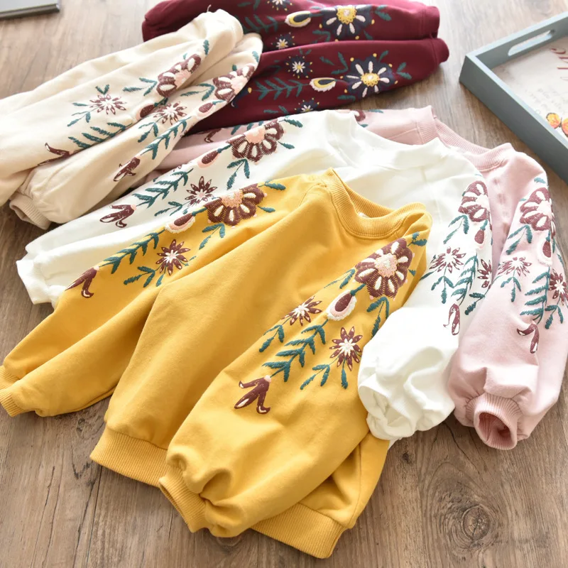 Toddler Kids Girls Shirts Spring Autumn 3-8 Years Old Cotton Long Sleeve T-shirt Tops Print Flowers Loose Kids Clothes Tees
Toddler Kids Girls Shirts Spring Autumn 3-8 Years Old Cotton Long Sleeve T-shirt Tops Print Flowers Loose Kids Clothes Tees