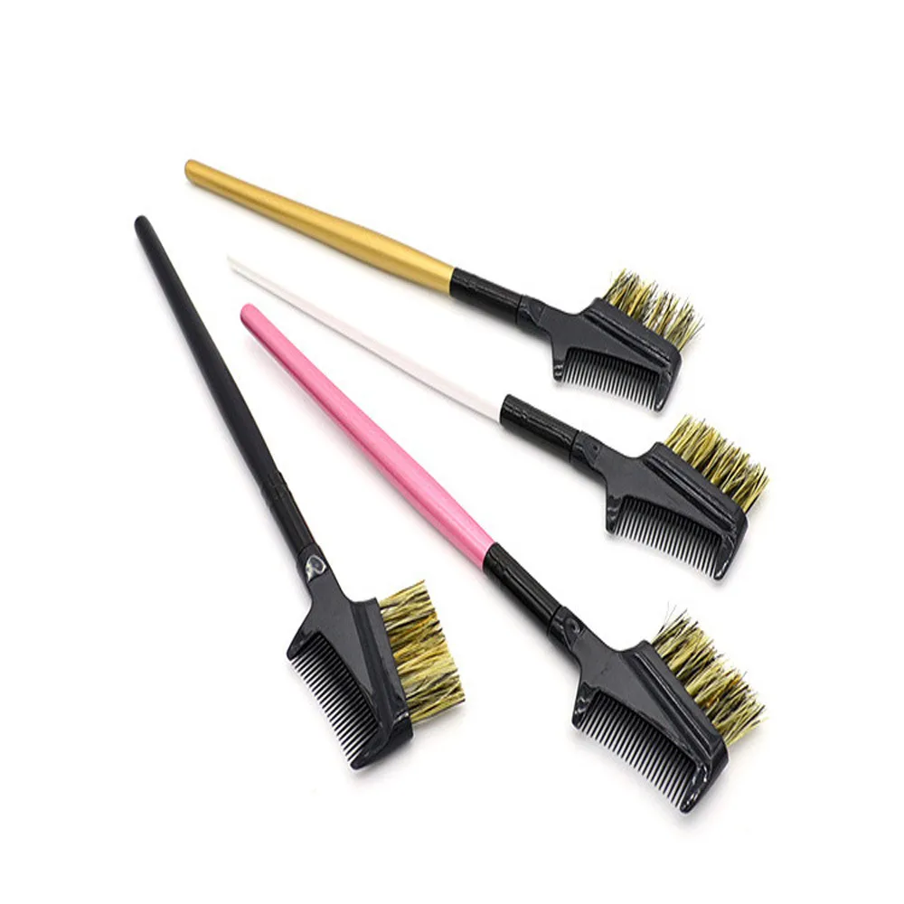 4 Colors 1PC High Quality Steel Eyebrow Eyelash Dual-Comb Extension Brush Metal Comb Cosmetic Makeup Tool Wholesale Retail #y4
4 Colors 1PC High Quality Steel Eyebrow Eyelash Dual-Comb Extension Brush Metal Comb Cosmetic Makeup Tool Wholesale Retail #y4