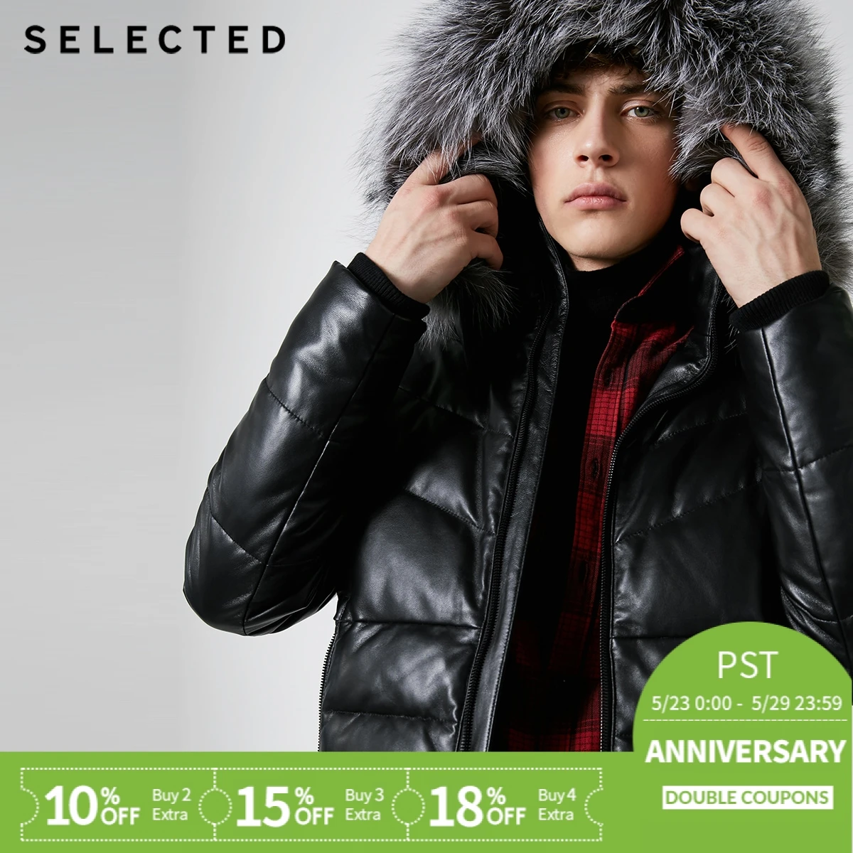 SELECTED Winter Down Jacket New Style Men's Fox Fur Collar Clothes Sheepskin Short Down Suit Coat S|418412568
SELECTED Winter Down Jacket New Style Men's Fox Fur Collar Clothes Sheepskin Short Down Suit Coat S|418412568