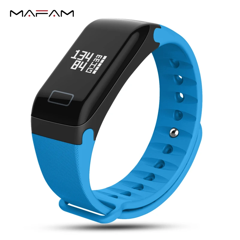 MAFAM F1 Smart Bracelet Pedometer Fitness Tracker Wristband Heart Rate Blood Pressure Activity Tracker Sport Smart Band
MAFAM F1 Smart Bracelet Pedometer Fitness Tracker Wristband Heart Rate Blood Pressure Activity Tracker Sport Smart Band