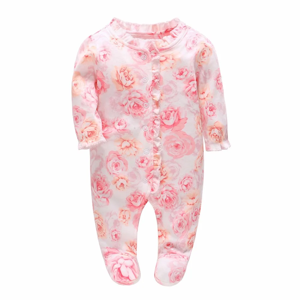 Newborn Baby Girls Babies Boys Clothes Footed Jumpsuits 3 6 9 12 Months Infant Long Sleeve Clothing
Newborn Baby Girls Babies Boys Clothes Footed Jumpsuits 3 6 9 12 Months Infant Long Sleeve Clothing