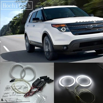 HochiTech For Ford Explorer 2011-up Ultra Bright Day Light DRL CCFL Angel Eyes Demon Eyes Kit Warm White Halo Ring
HochiTech For Ford Explorer 2011-up Ultra Bright Day Light DRL CCFL Angel Eyes Demon Eyes Kit Warm White Halo Ring