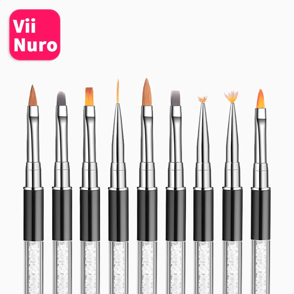 ViiNuro 1Pc Gel Brush For Nail Design Acrylic Brush For Gel Varnish Drawing Painting On Nails Nail Brushes Nail Art Tool
ViiNuro 1Pc Gel Brush For Nail Design Acrylic Brush For Gel Varnish Drawing Painting On Nails Nail Brushes Nail Art Tool