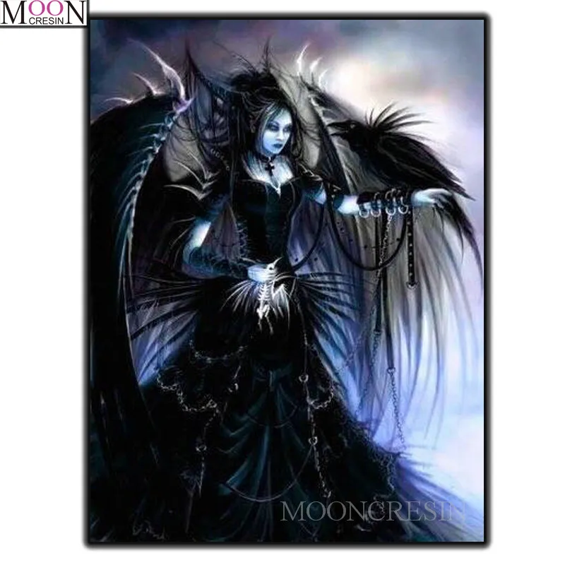 MOONCRESIN 3D DIY Diamond Painting Cross Black Eagle Witch Diamond Embroidery Square Drill Diamond Mosaic Decoration Rhinestones
MOONCRESIN 3D DIY Diamond Painting Cross Black Eagle Witch Diamond Embroidery Square Drill Diamond Mosaic Decoration Rhinestones