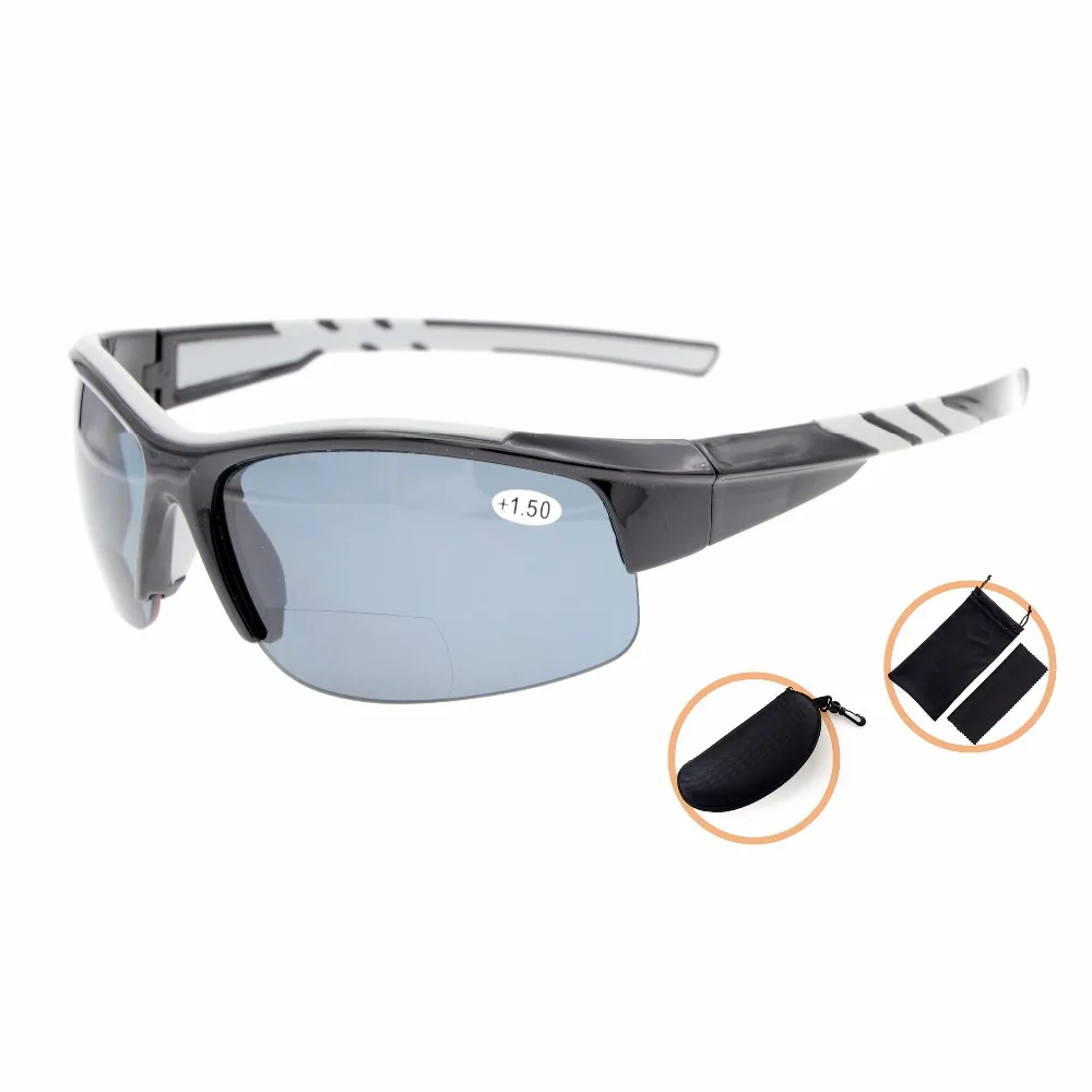 TH6226PGSG Eyekepper TR90 Unbreakable Sports Polycarbonate Polarized Bifocal Half Rimless Sunglasses +1.50/+2.0/+2.5
TH6226PGSG Eyekepper TR90 Unbreakable Sports Polycarbonate Polarized Bifocal Half Rimless Sunglasses +1.50/+2.0/+2.5