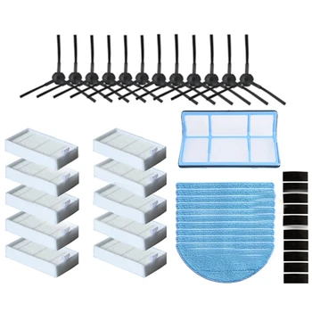 

Side Brush Hepa Filter Mop Cloth Primary Dust Filter For Ilife V50 V55 Ilife V5 V5S V3 V3S V5Pro X5 V5S Pro Vacuum Cleaner Par