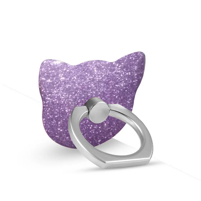 Glitter Cat shape Mobile Phone holder Ring Universal Cool Finger Ring Holder Stand suporte celular for iPhone Xiaomi
Glitter Cat shape Mobile Phone holder Ring Universal Cool Finger Ring Holder Stand suporte celular for iPhone Xiaomi