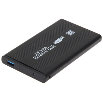 2019 Black Aluminum External HDD Hard Drive Enclosure 1TB For 2.5 Inch USB3.0 Mobile Hard Disk Drive SATA HDD Case props
2019 Black Aluminum External HDD Hard Drive Enclosure 1TB For 2.5 Inch USB3.0 Mobile Hard Disk Drive SATA HDD Case props