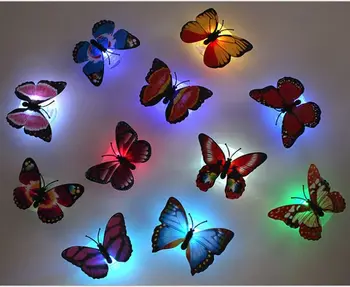 7colors Changeable Butterfly Led Night Lights Lamp kids Flash Lights Toys Bedroom Atmosphere Decoration Lamps
7colors Changeable Butterfly Led Night Lights Lamp kids Flash Lights Toys Bedroom Atmosphere Decoration Lamps