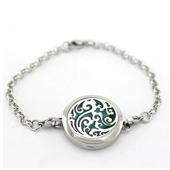 30mm Hollow Auspicious Clouds Glaze Stainless Steel Essential Oil Diffusing Perfume Locket Bracelet DIY Jewelry Bracelet
30mm Hollow Auspicious Clouds Glaze Stainless Steel Essential Oil Diffusing Perfume Locket Bracelet DIY Jewelry Bracelet