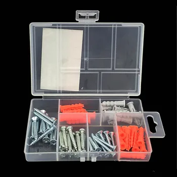 Free shipping 62pcs Self Tapping Wall Anchor Expansion Screw Bolt Small Clear Case With Assortment Kit Hardware Tools Set
Free shipping 62pcs Self Tapping Wall Anchor Expansion Screw Bolt Small Clear Case With Assortment Kit Hardware Tools Set