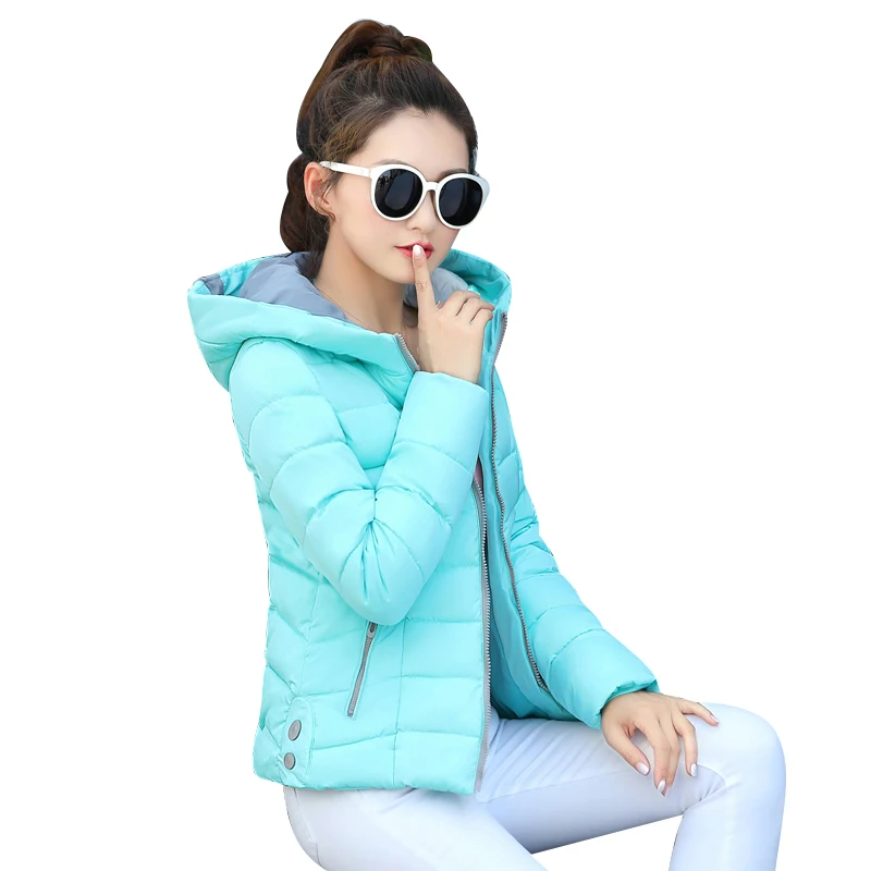 Six colors Winter Jacket Women Cotton Short Jacket 2019 New Padded Slim Hooded Warm Parkas Coat Female Autumn Outerwea A674
Six colors Winter Jacket Women Cotton Short Jacket 2019 New Padded Slim Hooded Warm Parkas Coat Female Autumn Outerwea A674