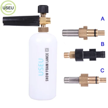 USEU Foam Cannon Snow Foam Lance with Quick Connector for Pressure Washer Gun Sprayer Foam Generator for Huter
USEU Foam Cannon Snow Foam Lance with Quick Connector for Pressure Washer Gun Sprayer Foam Generator for Huter