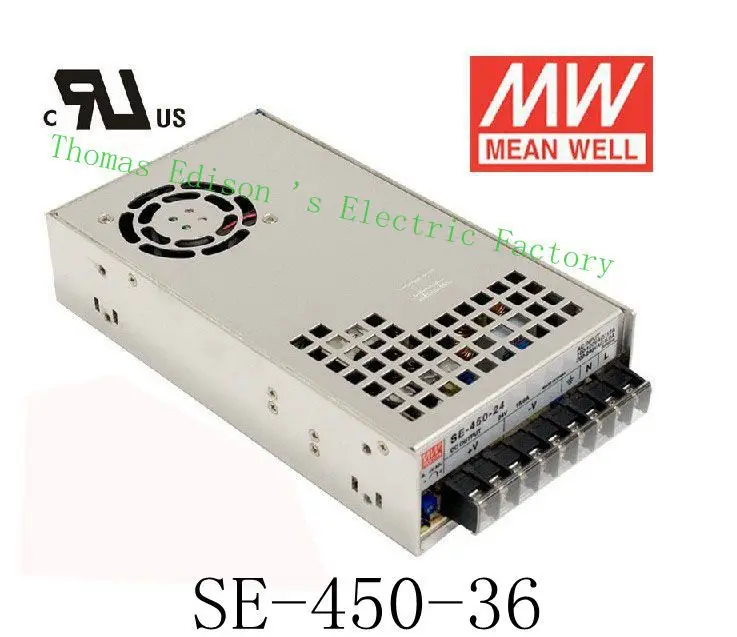 Original MEAN WELL power suply unit ac to dc power supply SE-450-36 450W 36V 12.5A MEANWELL
Original MEAN WELL power suply unit ac to dc power supply SE-450-36 450W 36V 12.5A MEANWELL