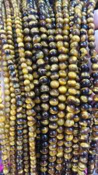 4-10mm Natural tiger eye stone Yellow Gold tigers eye stone, Round bead full strand 16" Wholesale
4-10mm Natural tiger eye stone Yellow Gold tigers eye stone, Round bead full strand 16" Wholesale