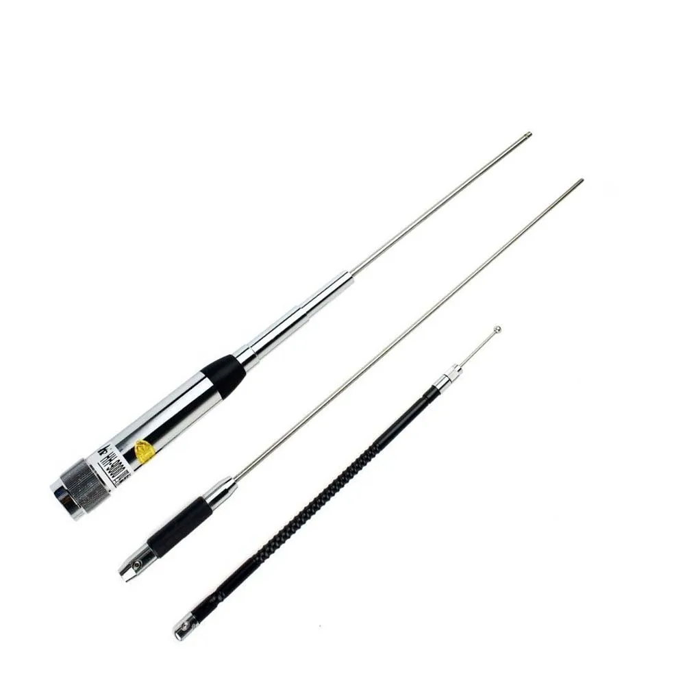 Car Radio Antenna HH9000 for TH-9800 Stainless Steel SL16-male Quad Band 29.6/50.5/144 /435MHz Car Radio Walkie Talkie Antenna
Car Radio Antenna HH9000 for TH-9800 Stainless Steel SL16-male Quad Band 29.6/50.5/144 /435MHz Car Radio Walkie Talkie Antenna