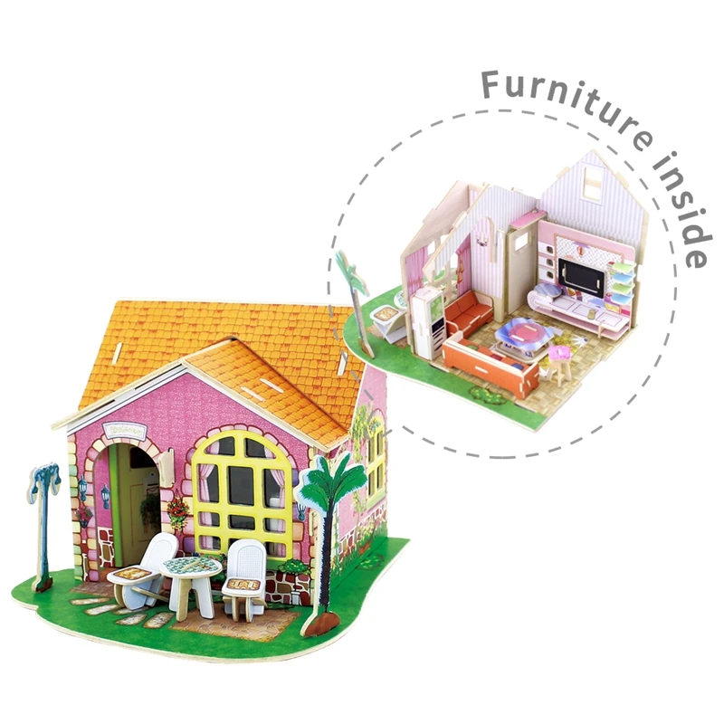 Robud Living Room Doll House Furniture Inside Miniature Wooden Assembly Dollhouse Toy Hobbies Model Building for Children DV182
Robud Living Room Doll House Furniture Inside Miniature Wooden Assembly Dollhouse Toy Hobbies Model Building for Children DV182