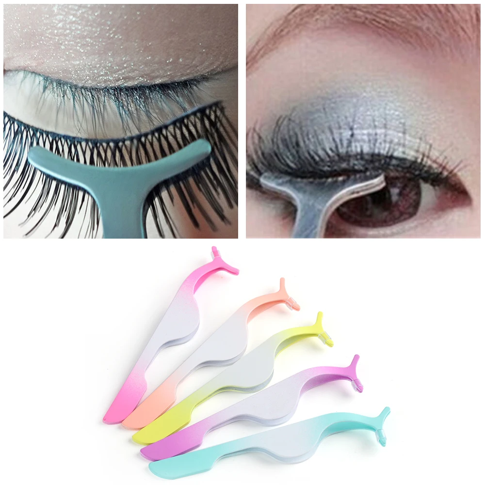 1Pcs Gradient Color Stainless Steel Eyelash Curler Professioanl Eye Lash Applicator Makeup Tweezer Cosmetics Tools eyes curling
1Pcs Gradient Color Stainless Steel Eyelash Curler Professioanl Eye Lash Applicator Makeup Tweezer Cosmetics Tools eyes curling