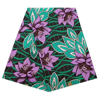 6Yards Ankara Big Flower Cotton Fabric Fashionable Dutch Wax African Batik Cloth Fabric For Women Dress Suit Nigerian Wax Fabric
6Yards Ankara Big Flower Cotton Fabric Fashionable Dutch Wax African Batik Cloth Fabric For Women Dress Suit Nigerian Wax Fabric