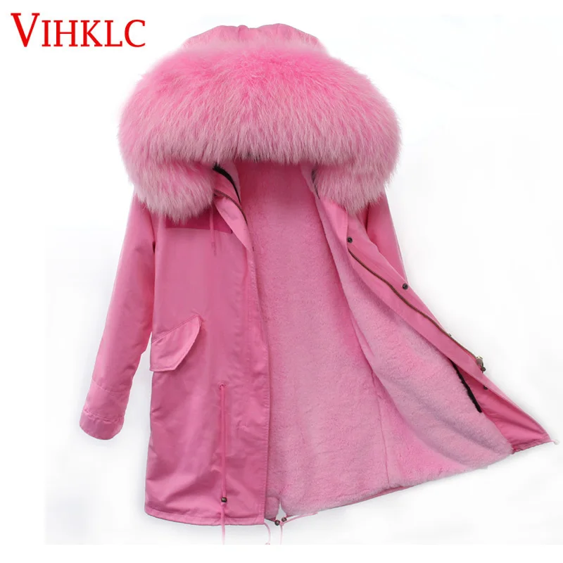 2017 New Women luxurious Real Large Raccoon Fur Collar Hooded Coat Warm Fox Fur liner Parkas long Winter Jacket Quality H502
2017 New Women luxurious Real Large Raccoon Fur Collar Hooded Coat Warm Fox Fur liner Parkas long Winter Jacket Quality H502