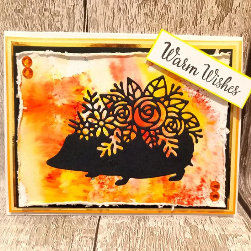 Flower Silhouette Hedgehog Metal Cutting Dies for DIY Scrapbooking Decorative Crafts Embossing Paper Cards Making New 2019 Dies
Flower Silhouette Hedgehog Metal Cutting Dies for DIY Scrapbooking Decorative Crafts Embossing Paper Cards Making New 2019 Dies