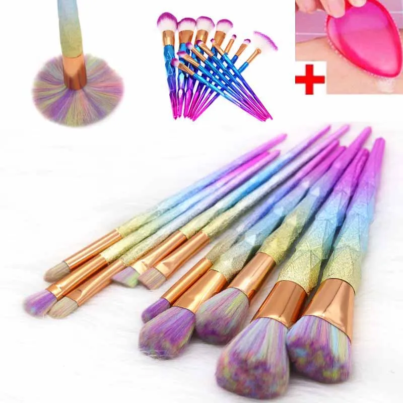 AiceBeu 4/7/10/12Pcs Diamond Makeup Brushes Eyeshadow Powder Foundation Cosmetic Brush Set with 1Pc Silicone Sponge
AiceBeu 4/7/10/12Pcs Diamond Makeup Brushes Eyeshadow Powder Foundation Cosmetic Brush Set with 1Pc Silicone Sponge
