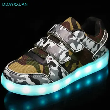 2018 NEW Glowing Sneakers Children Breathable Baby LED Light Shoes Boys Girls USB Charging Sports Shoes for Kids Casual Lighted
2018 NEW Glowing Sneakers Children Breathable Baby LED Light Shoes Boys Girls USB Charging Sports Shoes for Kids Casual Lighted