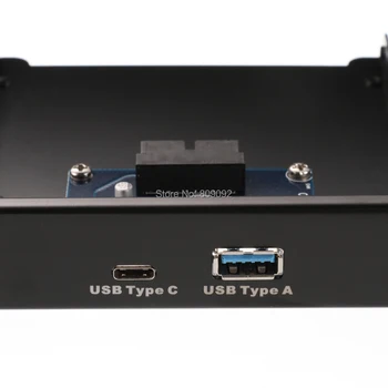 TYPE-C USB3.1 +USB3.0 Dual Port to Motherboard 20Pin 2.5inch Front Panel Bracket Drive Bay
TYPE-C USB3.1 +USB3.0 Dual Port to Motherboard 20Pin 2.5inch Front Panel Bracket Drive Bay