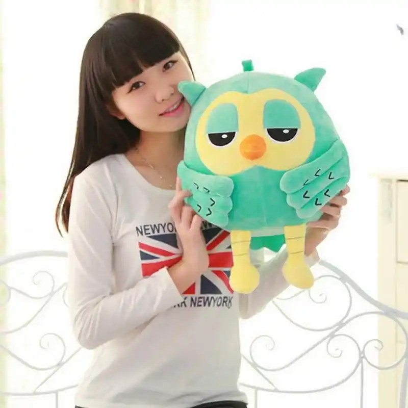 large plush owl