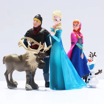 5 Pcs/Set Snow Queen Princess Anna Elsa Action Figure Kristoff Sven Olaf PVC Model Dolls Collection Birthday Gift Kids Toys
5 Pcs/Set Snow Queen Princess Anna Elsa Action Figure Kristoff Sven Olaf PVC Model Dolls Collection Birthday Gift Kids Toys