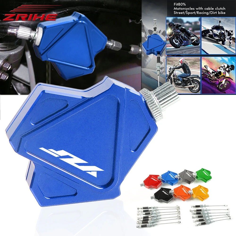For YAMAHA YZF R1 R3 R6 R15 R25 600R Motorcycle CNC Aluminum Easy Pull Clutch Lever Stunt Clutch Pull Cable System
For YAMAHA YZF R1 R3 R6 R15 R25 600R Motorcycle CNC Aluminum Easy Pull Clutch Lever Stunt Clutch Pull Cable System