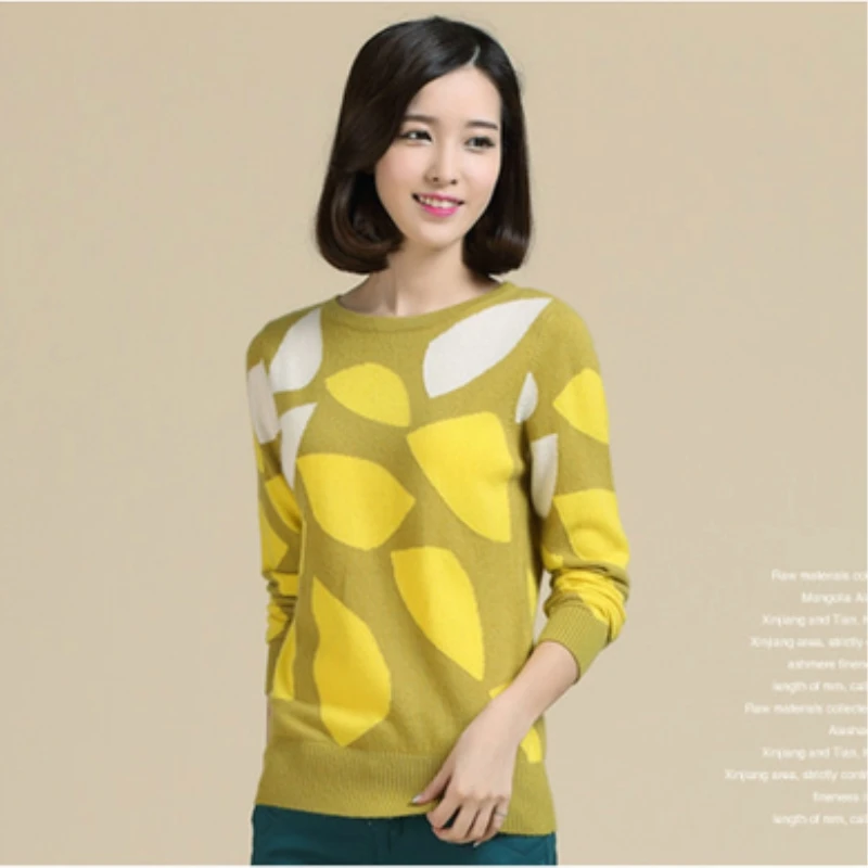 2018 Fashion Spring Autumn Winter Women O-neck Knitted Cashmere Wool Sweaters Female Leaf Pattern Casual Loose Pullovers Top
2018 Fashion Spring Autumn Winter Women O-neck Knitted Cashmere Wool Sweaters Female Leaf Pattern Casual Loose Pullovers Top