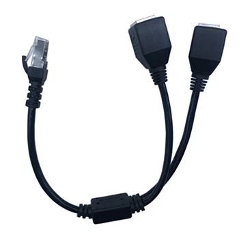 RJ45 8P8C Network 1 to 2 Port Ethernet Cable Adapter Splitter Male To 2 Female LAN High Speed Cord
RJ45 8P8C Network 1 to 2 Port Ethernet Cable Adapter Splitter Male To 2 Female LAN High Speed Cord