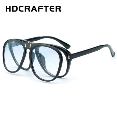 HDCRAFTER New clip on flip up sunglasses women brand designer colorful sun glasses for men unisex UV400 lunettes de soleil
HDCRAFTER New clip on flip up sunglasses women brand designer colorful sun glasses for men unisex UV400 lunettes de soleil