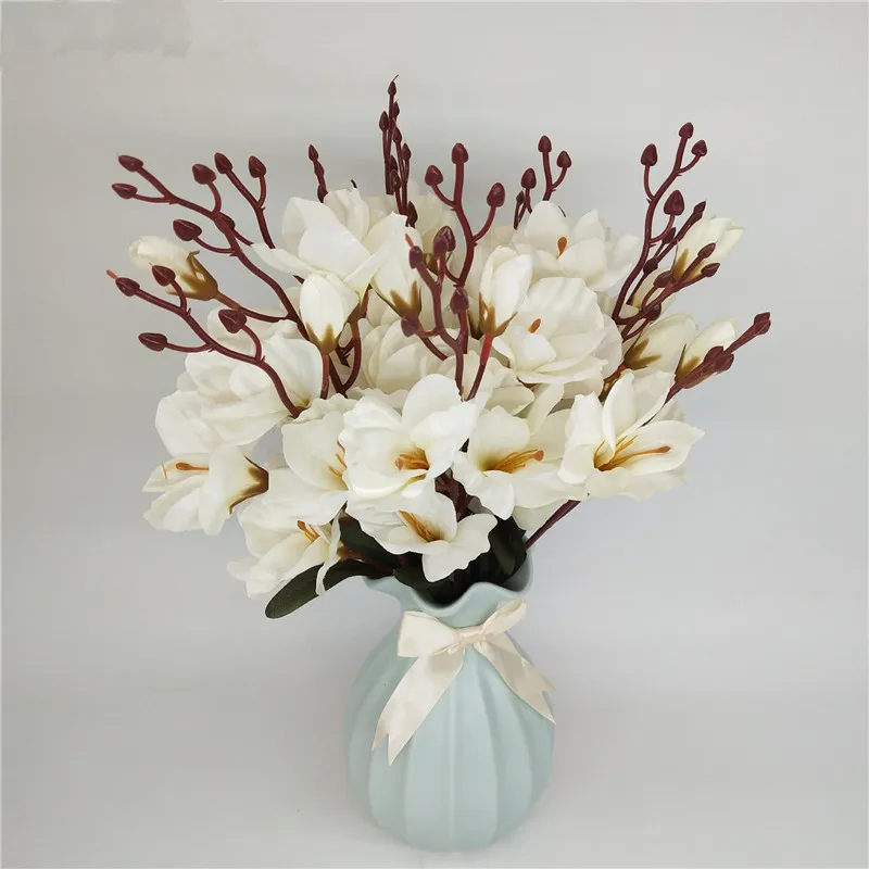 Simulation Silk Magnolia Orchid Flower Artificial Flowers For Home Party Wedding Bouquet Simple Style Big Size Orchid JH76
Simulation Silk Magnolia Orchid Flower Artificial Flowers For Home Party Wedding Bouquet Simple Style Big Size Orchid JH76
