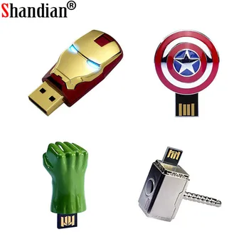 SHANDIAN Avengers Captain America Shield Metal pendrive USB 2.0 usb Flash Drive Memory Stick Pen Drive 4GB 8GB 16GB 32GB 64GB
SHANDIAN Avengers Captain America Shield Metal pendrive USB 2.0 usb Flash Drive Memory Stick Pen Drive 4GB 8GB 16GB 32GB 64GB