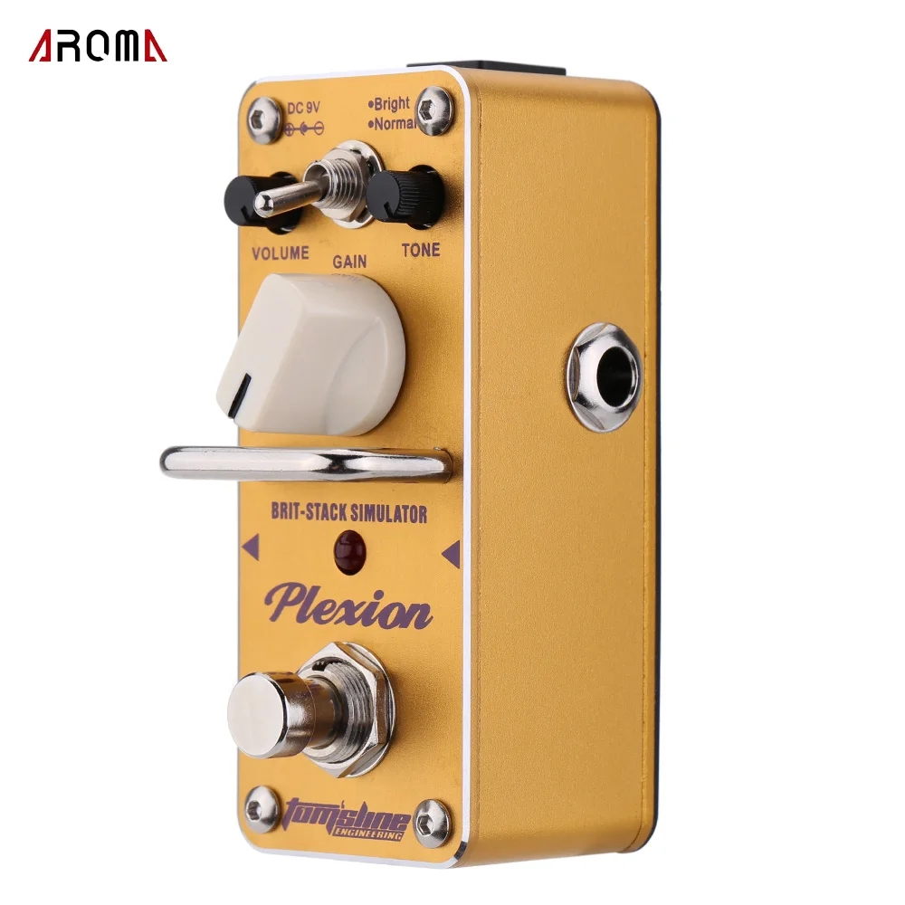 AROMA APN-3 Guitar Effect Pedal Plexion Brit-stack Simulator Electric Guitar Effect Pedal Mini Single Effect with True Bypass
AROMA APN-3 Guitar Effect Pedal Plexion Brit-stack Simulator Electric Guitar Effect Pedal Mini Single Effect with True Bypass