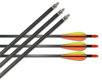 Free shipping 12pcs archery mixed carbon arrow spine 400 archery competition game recurve/straight bow carbon arrow
Free shipping 12pcs archery mixed carbon arrow spine 400 archery competition game recurve/straight bow carbon arrow