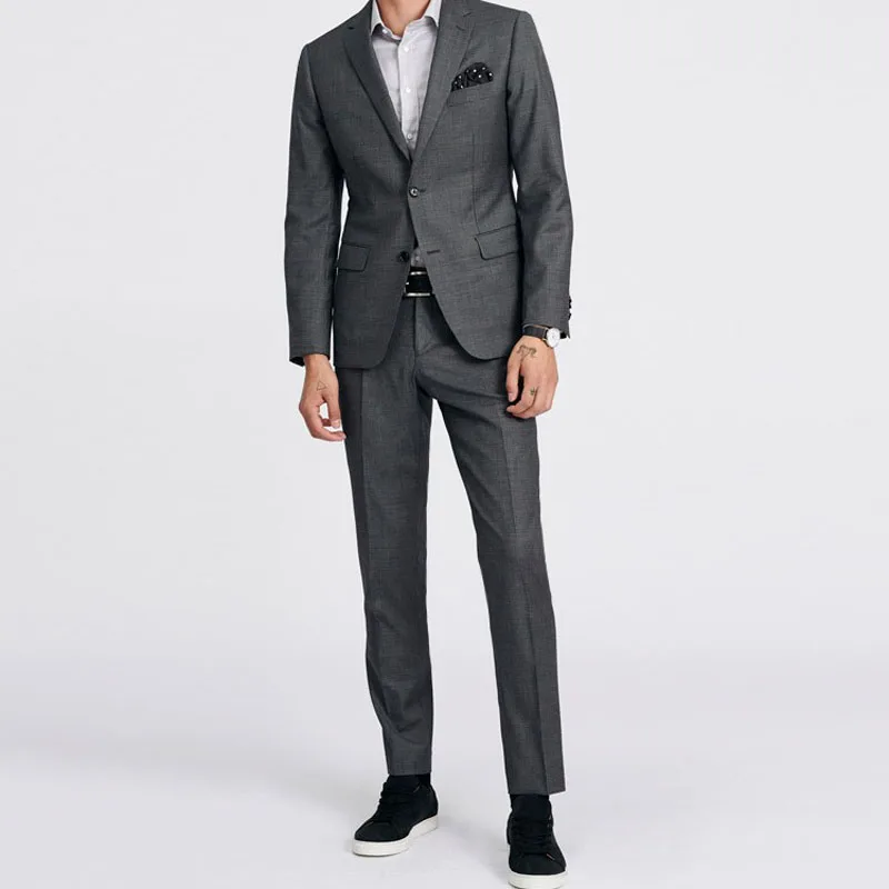 2019 Gray mens Business Custom Made Suits slim fit 100% wool tailored suit For Men small customized suits custom supplier
2019 Gray mens Business Custom Made Suits slim fit 100% wool tailored suit For Men small customized suits custom supplier