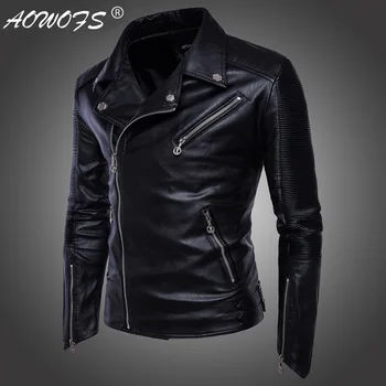 Jacket Men's European Code Hot Sprint Europe 2017 Men's Locomotive Multi-zipped Leather Jacket Motto Jacket Black
Jacket Men's European Code Hot Sprint Europe 2017 Men's Locomotive Multi-zipped Leather Jacket Motto Jacket Black
