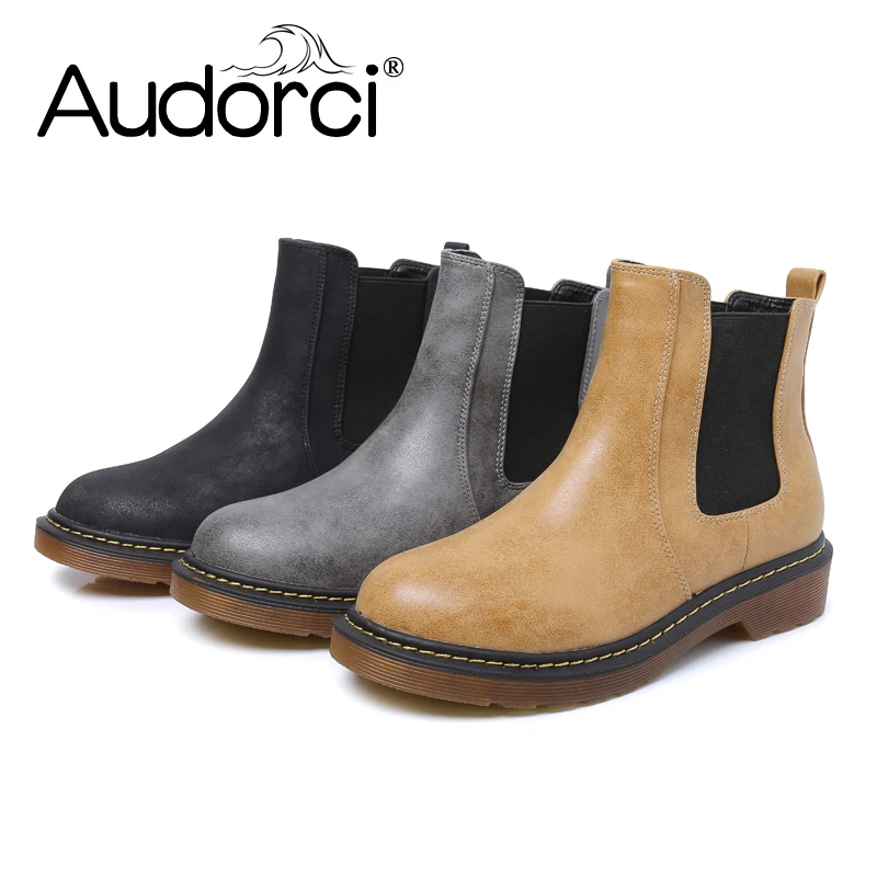 Женские повседневные ботинки Audorci, зимние теплые короткие ботильоны, женские ботинки челси, размеры 34-43
Женские повседневные ботинки Audorci, зимние теплые короткие ботильоны, женские ботинки челси, размеры 34-43